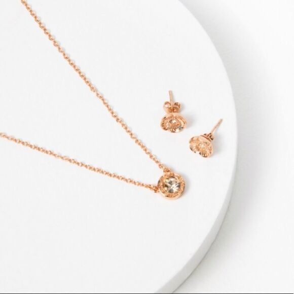 Coach Necklace and Earrings - Picture 5 of 6